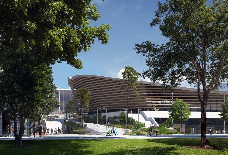 VenhoevenCS ontwerpt zwemstadion Parijs 2024