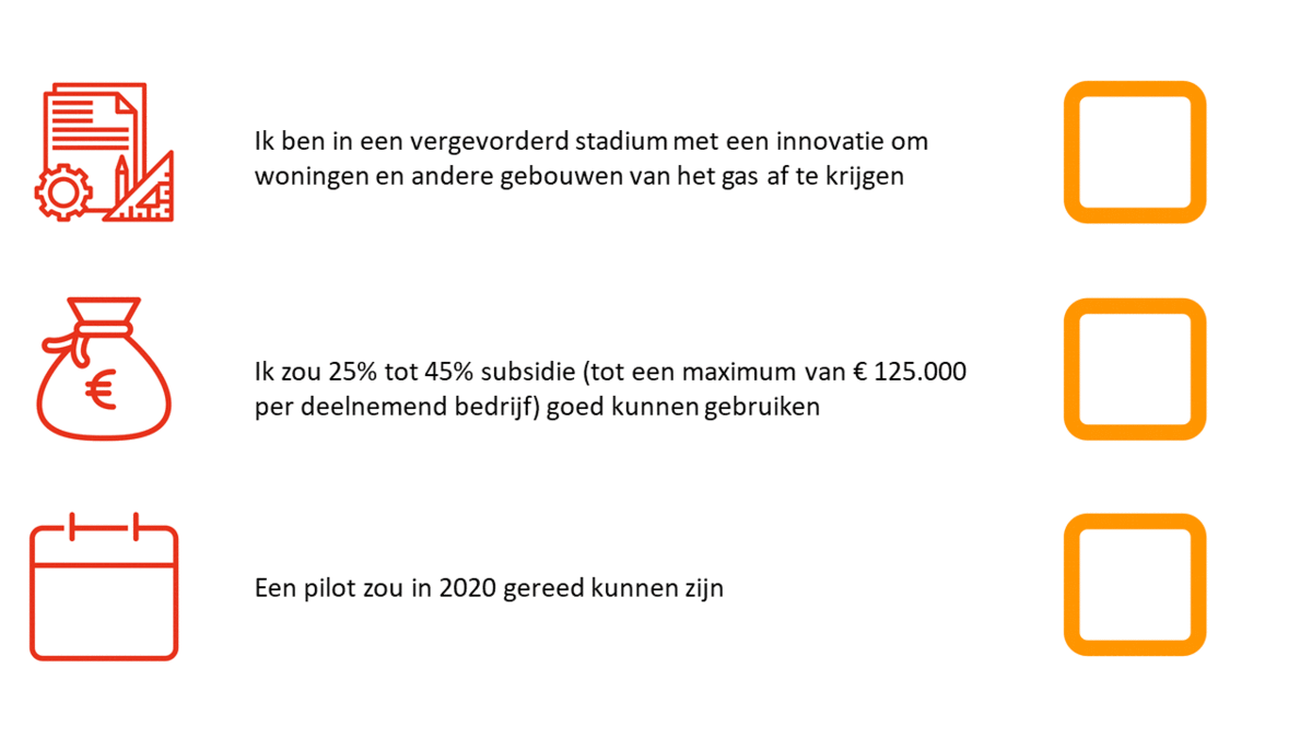 Oproep: innovaties gezocht voor versnelling naar aardgasvrije gebouwde omgeving