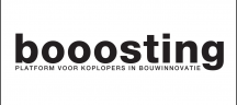 Logo Booosting Platform voor koplopers in bouwinnovatie