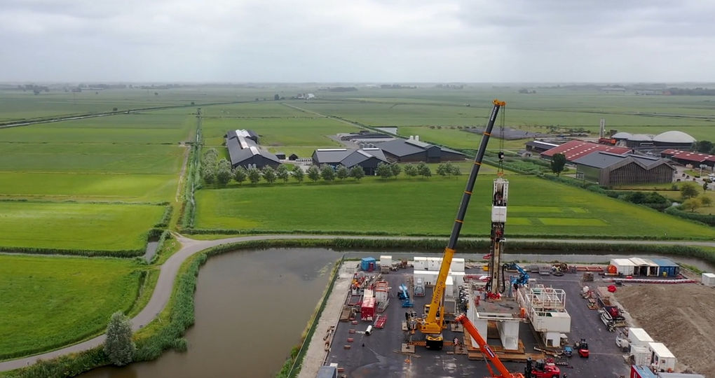 2,7 kilometer diep boren naar bodemwarmte in Friesland