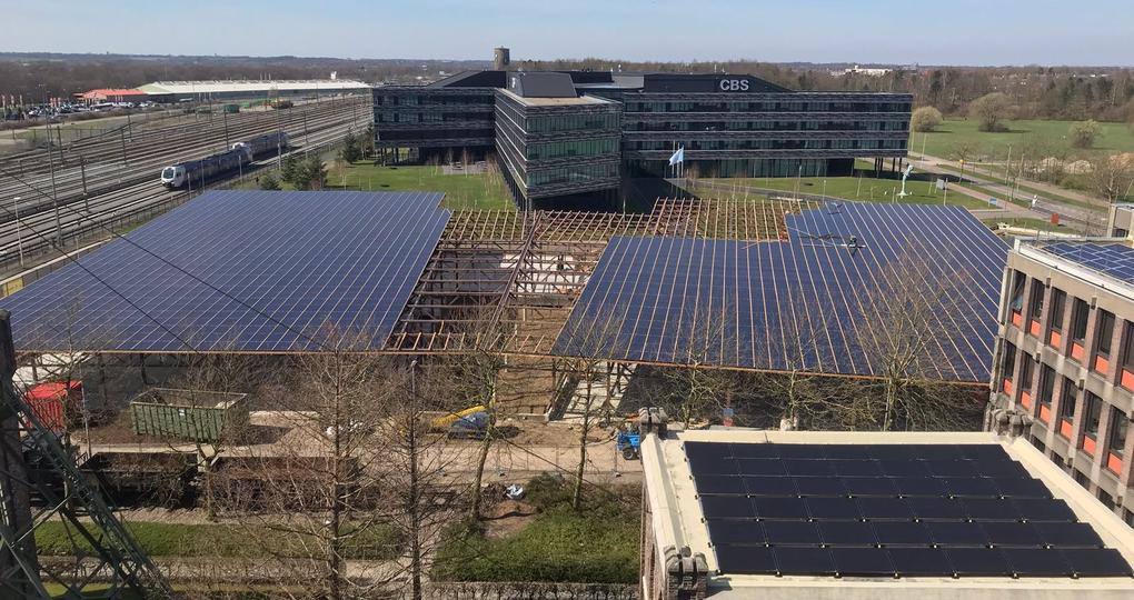 Voormalig CBS-gebouw Heerlen krijgt 3500 zonnepanelen 