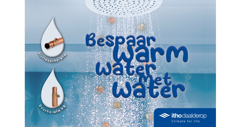 Advertorial: Bespaar warm water met water