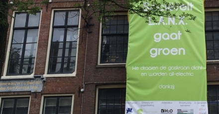 Amsterdamse studentenvereniging sluit gaskraan