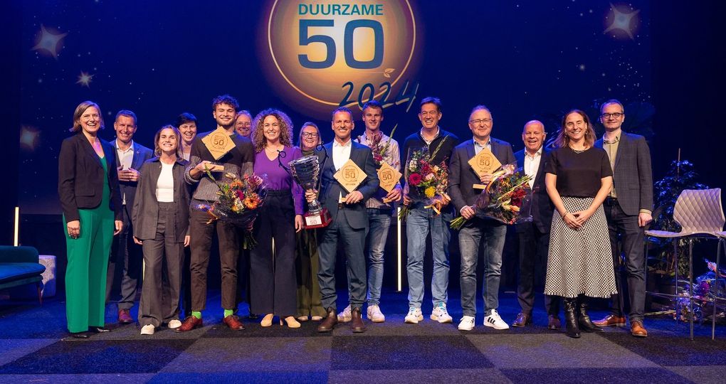 Andy van den Dobbelsteen wint ABN AMRO Duurzame 50