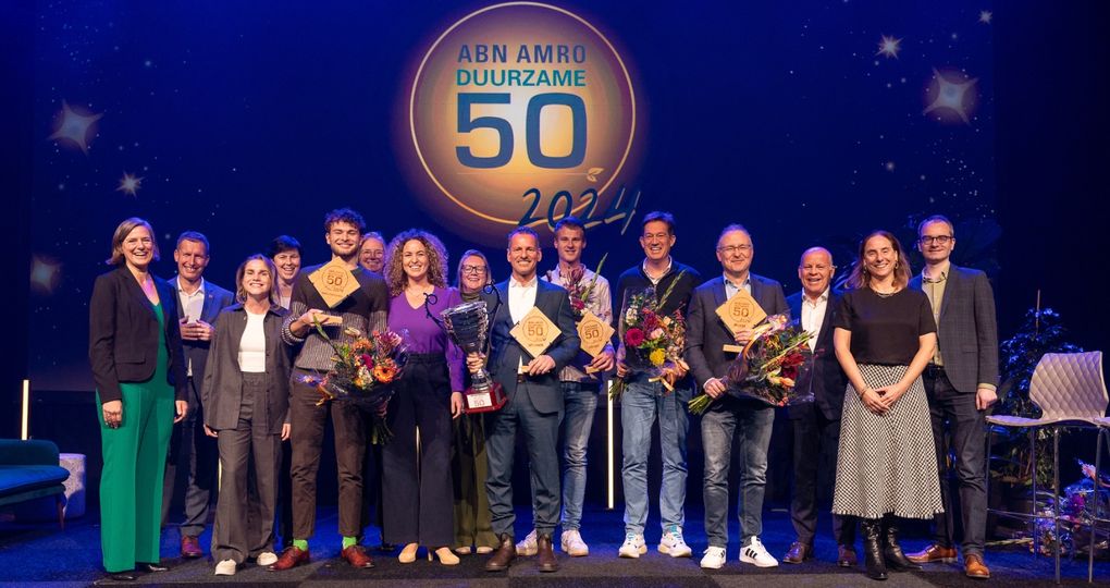 Andy van den Dobbelsteen wint ABN AMRO Duurzame 50