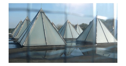 Architectenbureau redt ‘glazen piramides’