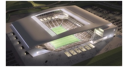 Brazilië en Nederland spelen in futuristisch stadion