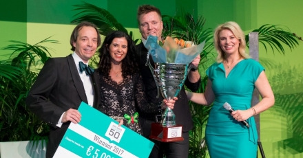 Claudia Reiner wint ABN AMRO Duurzame 50