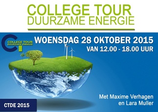 College Tour Duurzame Energie met Maxime Verhagen