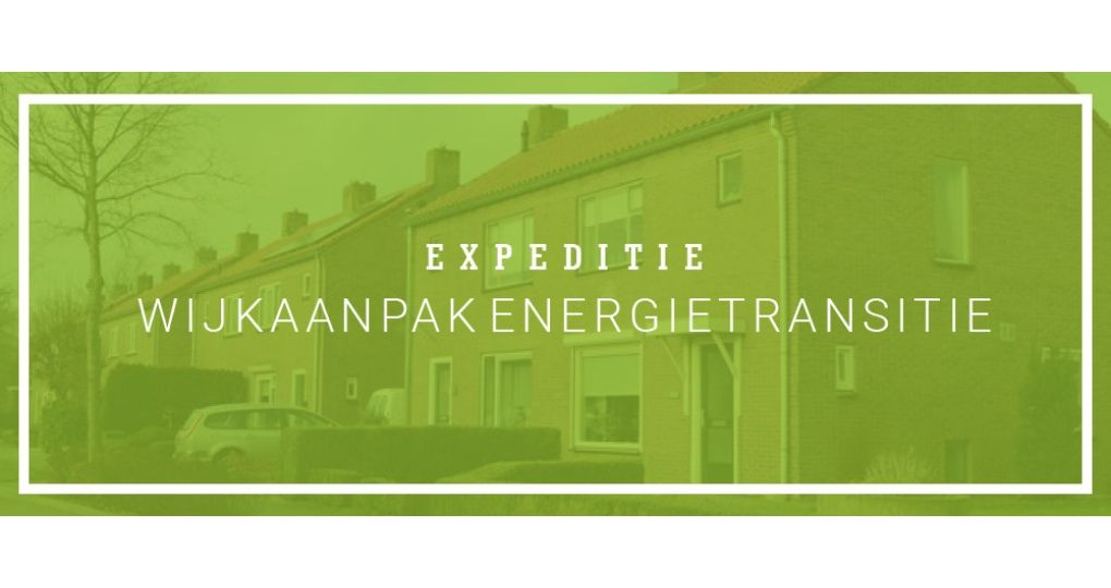 DG Expeditie: Wijkaanpak Energietransitie