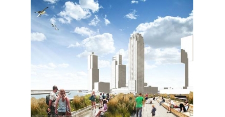 Drijvend Park vergroot leefbaarheid binnenstad Rotterdam