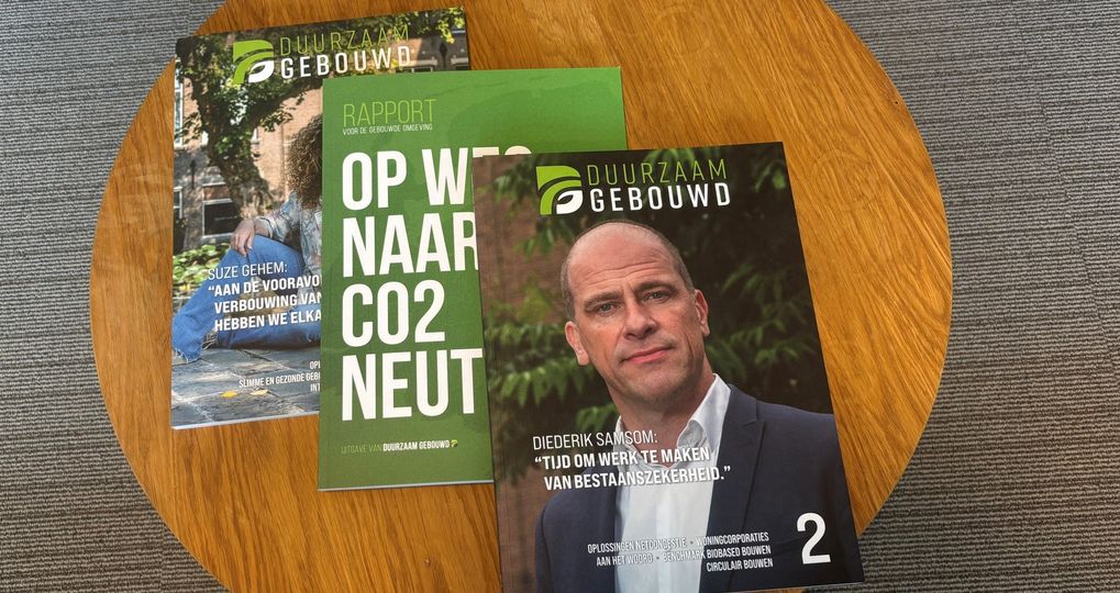 Duurzaam Gebouwd Magazine: actie voor de duurzaam gebouwde omgeving