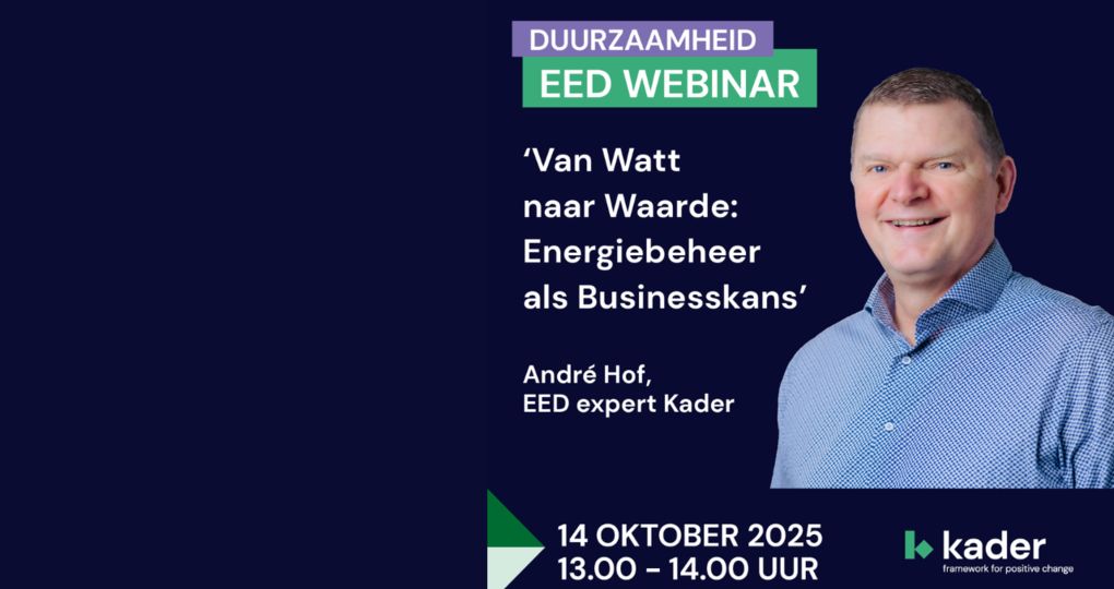 Duurzaamheid EED webinar