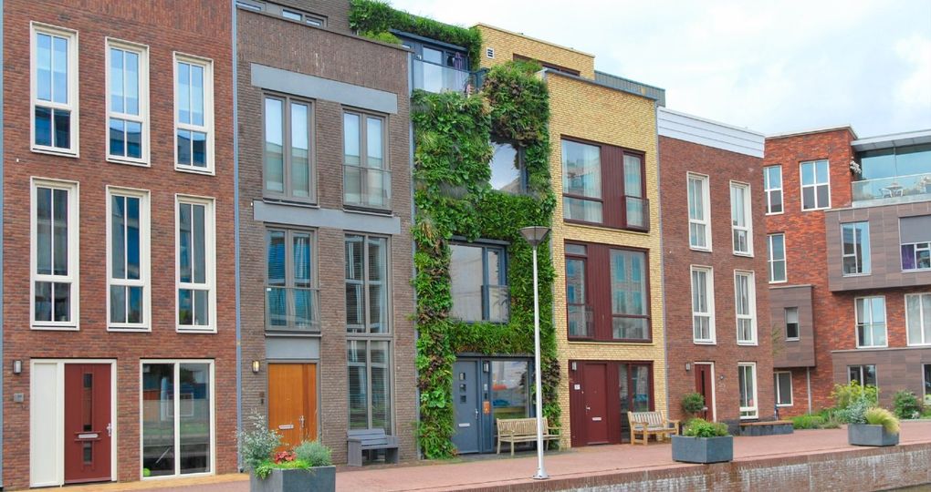 Duurzame groene gevel in Delft weet alle ogen op zich gericht