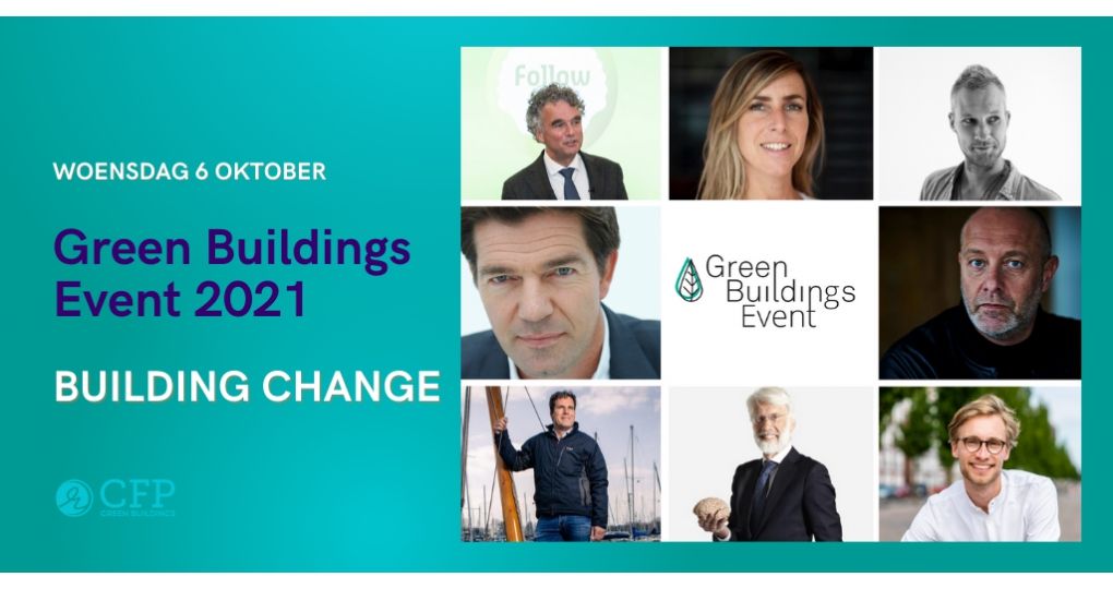 Erik Scherder en Mark van Baal op het Green Buildings Congres 2021