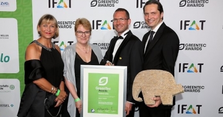 Unieke gevelisolatie wint bij GreenTec Awards 2016