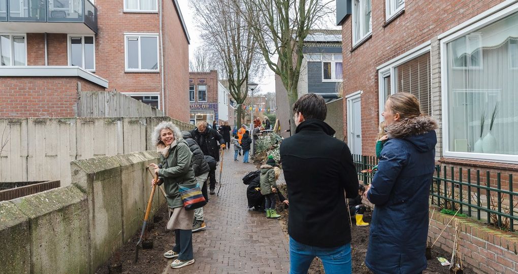Groenacties voor klimaatbestendige Arnhemse wijken