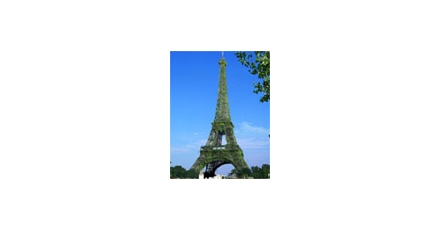 Groene Eiffeltoren