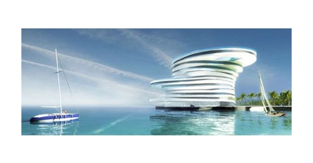 Helix hotel in Abu Dhabi door Leeser Architecture