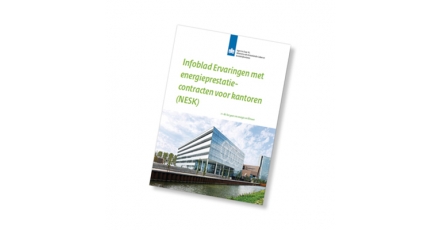 Infoblad Ervaringen met energieprestatiecontracten voor kantoren (NESK)