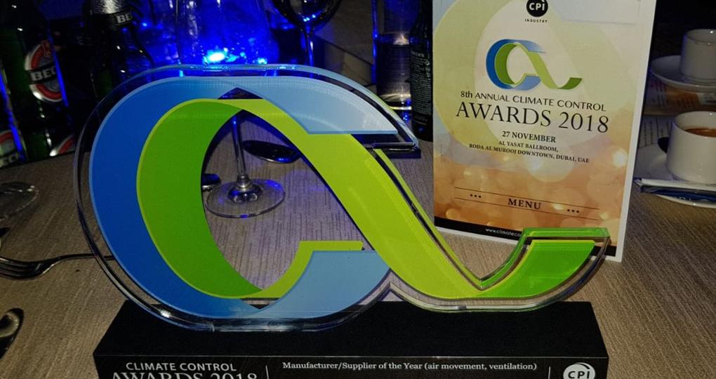 IntrCooll van Oxycom wint Climate Control Award