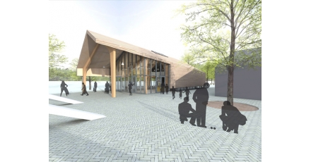 KAW ontwerpt nieuw paviljoen Stadspoort Landbouw in Eindhoven