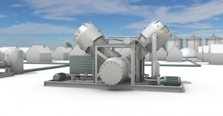 Compressor voedt landelijk aardgasnetwerk met groengas