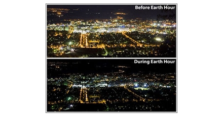 Licht uit voor Earth Hour