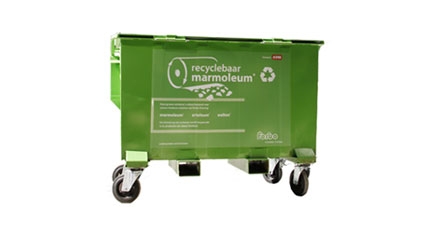 Marmoleum recycling programma