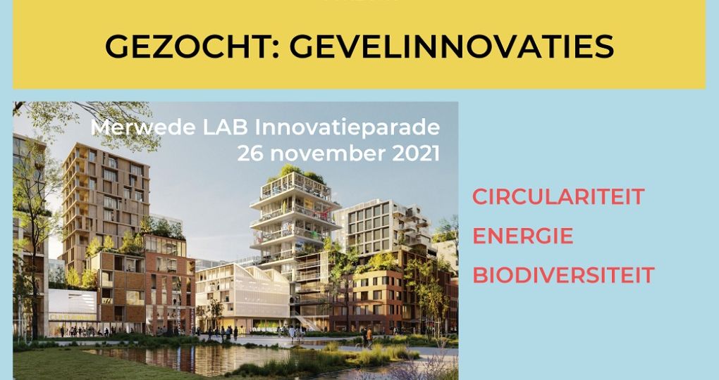 Merwede Utrecht zoekt gevelinnovaties voor een Duurzame en Circulaire Stadswijk