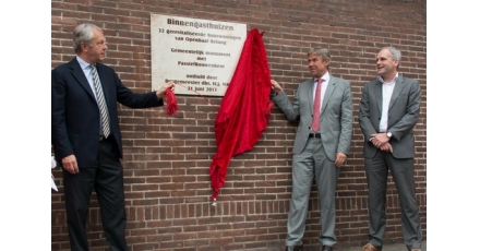Monumentale passiefhuizen in Zwolle geopend