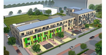 Nieuwe duurzame wijk in Hilversum op basis van open stedenbouw