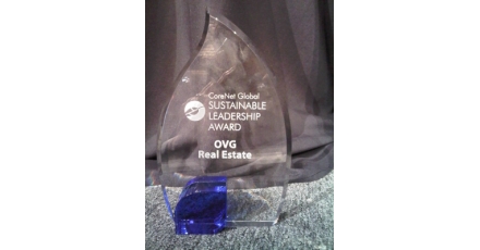OVG wint Sustainable Leadership Award van CoreNet Global voor TNT Center