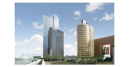 Primeur hoogste gebouw van Nederland met nieuwe vorm van energie 