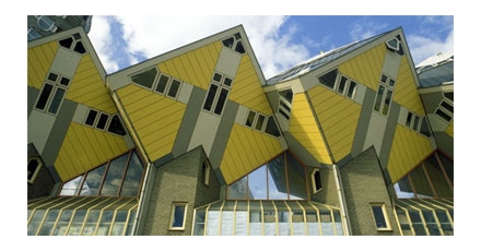 Rotterdamse kubuswoningen herbergen hotel