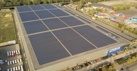 Ruim 15.000 zonnepanelen op 1 dak