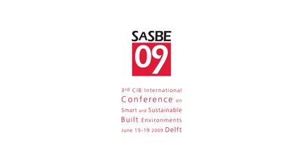 SASBE2009 - Smart and Sustainable Built Environments