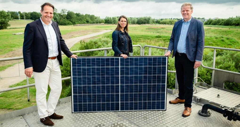 Start aanleg van 17.000 zonnepanelen voor waterschap Hollandse Delta