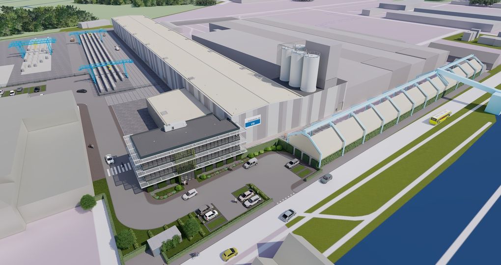 State of the art fabriek voor grootschalige industriële projecten