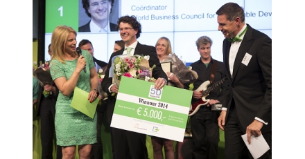 Stefan van Uffelen wint Duurzame 50 Vastgoed NL