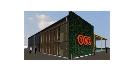 TNT opent eerste CO2-emissievrij bedrijfspand