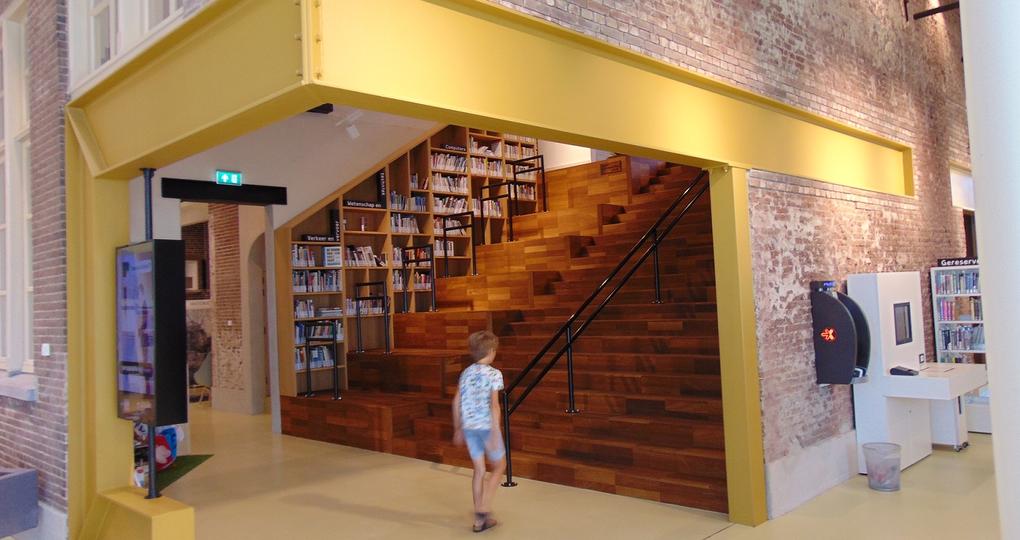 Transformatie van historisch schoolgebouw tot bibliotheek