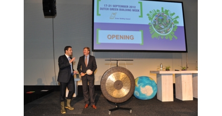 Volop 'Green Inspiration' tijdens opening Dutch Green Building Week