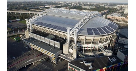 'Zonnepanelendak ArenA vervolgstap naar klimaatneutraal stadion'