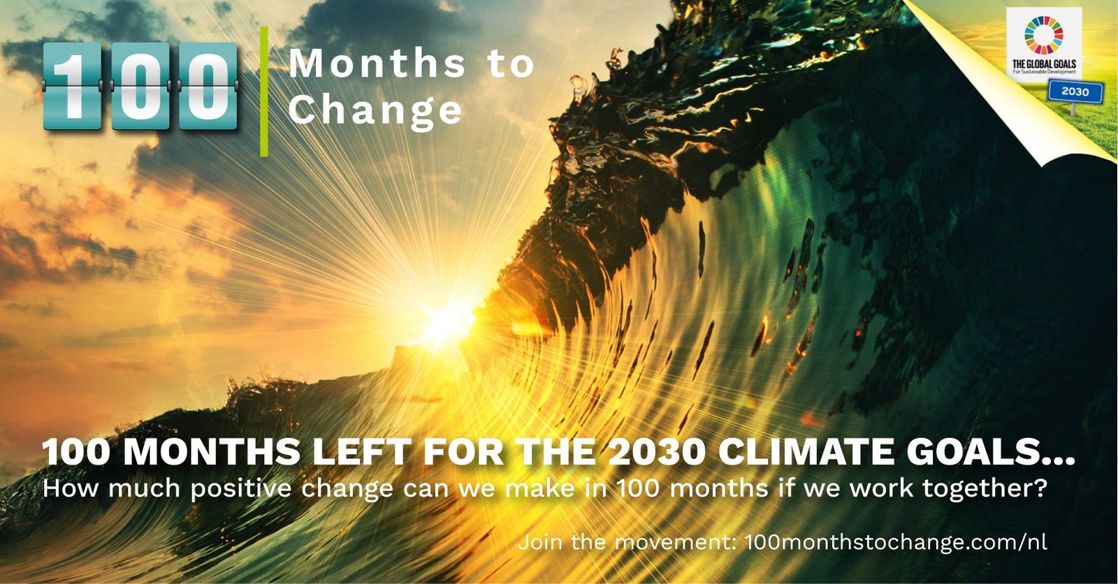 100 Months to Change in actie voor een klimaatbestendige toekomst