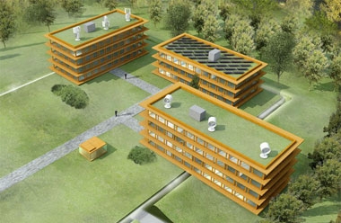 Duurzame kantoorvilla's Almere
