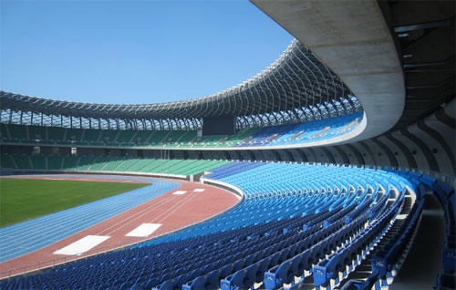 Filmpje: World Games Stadion, Toyo Ito