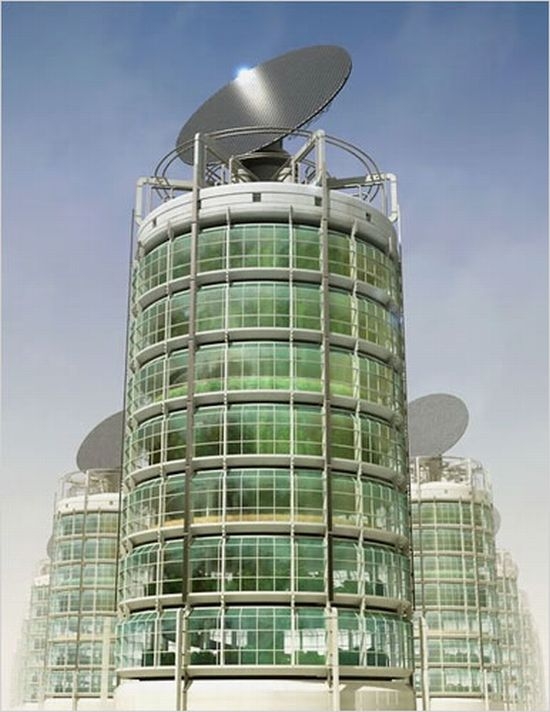 Moestuin in de lucht