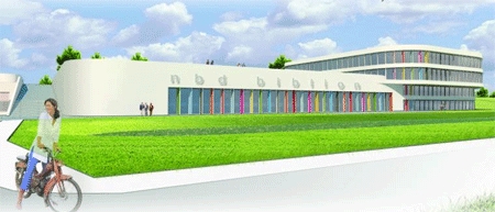 Ontwerp nieuwbouw voor NBD/Biblion goedgekeurd