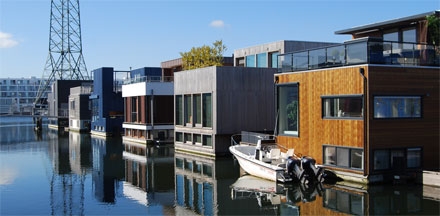 Woonark 'De boomhut' op IJburg, SOOH